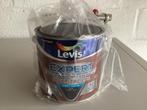 Levis Expert gevelverf zijdeglans 2,5 lit kleur :nacht 7800, Ophalen, Nieuw, Verf, Grijs
