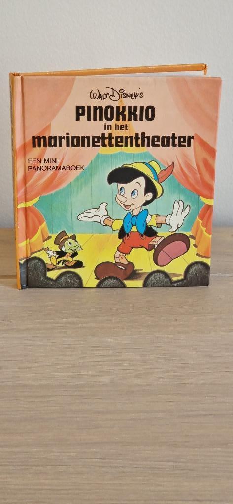 Pinokkio in het marionettentheater /mini-panoramaboek, Verzamelen, Disney, Gebruikt, Peter Pan of Pinokkio, Ophalen of Verzenden
