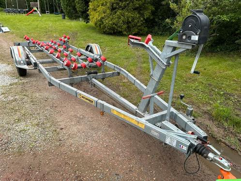 Mecanorem MTX 1351F boottrailer —1800 kg— Perfecte staat!, Watersport en Boten, Boottrailers, Zo goed als nieuw, Sloepentrailer