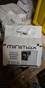 8 sacs de Bloc de sel Minimax, Electroménager, Enlèvement, Neuf, Adoucisseur d'eau au sel
