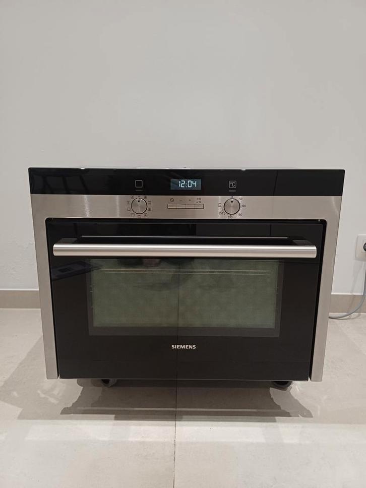 Siemens inbouwoven 45cm, Elektronische apparatuur, Ovens, Zo goed als nieuw, Inbouw, Oven met grill, Hete lucht, Ophalen