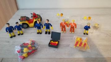 Lot de figurines Sam le pompier beschikbaar voor biedingen
