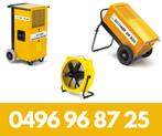 Bouwdroger : DF400 of DF800, Doe-het-zelf en Bouw, Ophalen of Verzenden, Ventilator