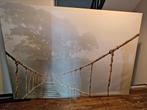 groot canvas: brug van Ikea, 140 x 200cm, Huis en Inrichting, Ophalen, Gebruikt