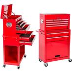 Gereedschapswagen rood, Verzenden