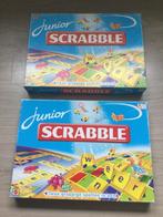 2 spelen Junior Scrabble, Hobby en Vrije tijd, Gezelschapsspellen | Bordspellen, Gebruikt, Mattel, Ophalen