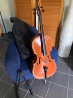 Violoncelle +étui+support, Muziek en Instrumenten, Strijkinstrumenten | Cello's, Ophalen, Gebruikt, 4/4-cello