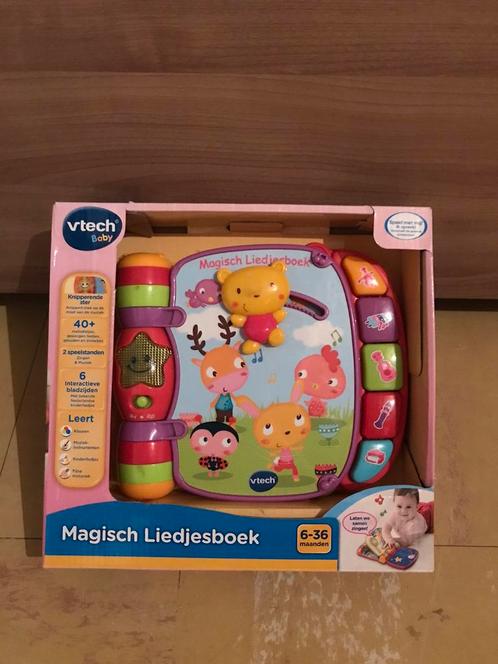 VTech Magisch Liedjesboek - Interactief Baby Boekje, Kinderen en Baby's, Speelgoed | Vtech, Zo goed als nieuw, 6 maanden tot 2 jaar