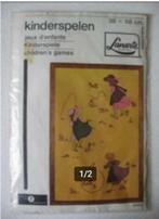 vintage borduurpakket - lanarte kinderspelen 33033, Ophalen of Verzenden, Zo goed als nieuw, Handborduren, Borduurpakket