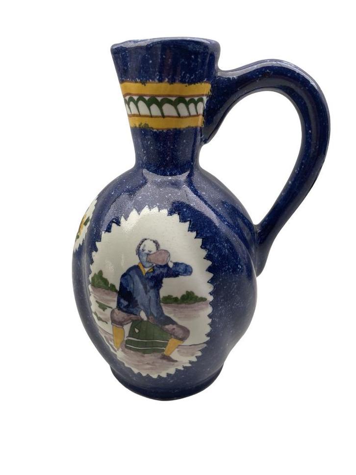 Boch Frères Keramis Schenkkan - Gesigneerd en genummerd, Antiek en Kunst, Antiek | Keramiek en Aardewerk, Ophalen of Verzenden