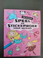 Speel en stickerboek voor meisjes, ballon, nieuw, Ophalen of Verzenden, Nieuw, Knutselen
