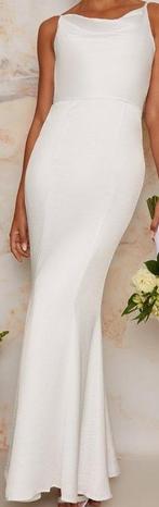 Robe (de mariage) blanche élégante NEUF (2023), Enlèvement ou Envoi, Blanc, Zoë & Zita, Robe de mariée