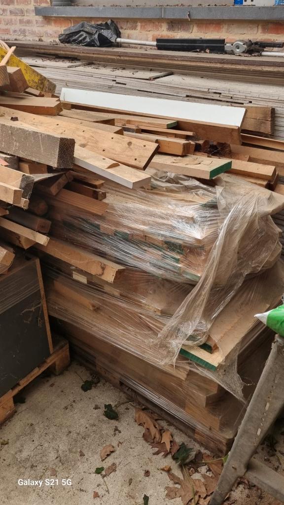 Droog brandhout voor bv ofyr, Tuin en Terras, Brandhout, Blokken, Eikenhout, Ophalen