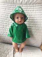 164. Babyborn: Nieuw groen regenjasje, Baby Pop, Enlèvement ou Envoi, Neuf