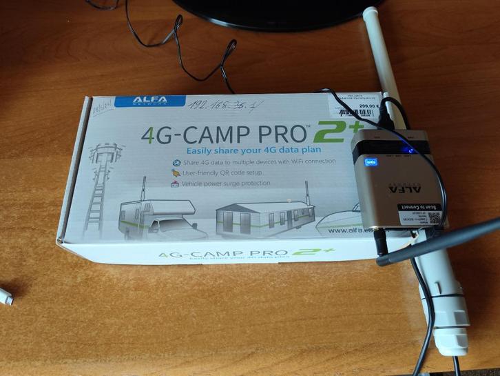 4G-Camp pro 2+ antenne voor camper/caravan, Audio, Tv en Foto, Audiokabels en Televisiekabels, Zo goed als nieuw, Ophalen of Verzenden