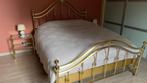 Luxe bed in messing, Ophalen, Overige kleuren, Klassiek, Tweepersoons