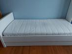 éénpersoonsbed met logeerbed, Ophalen, Eenpersoons, Wit, Modern