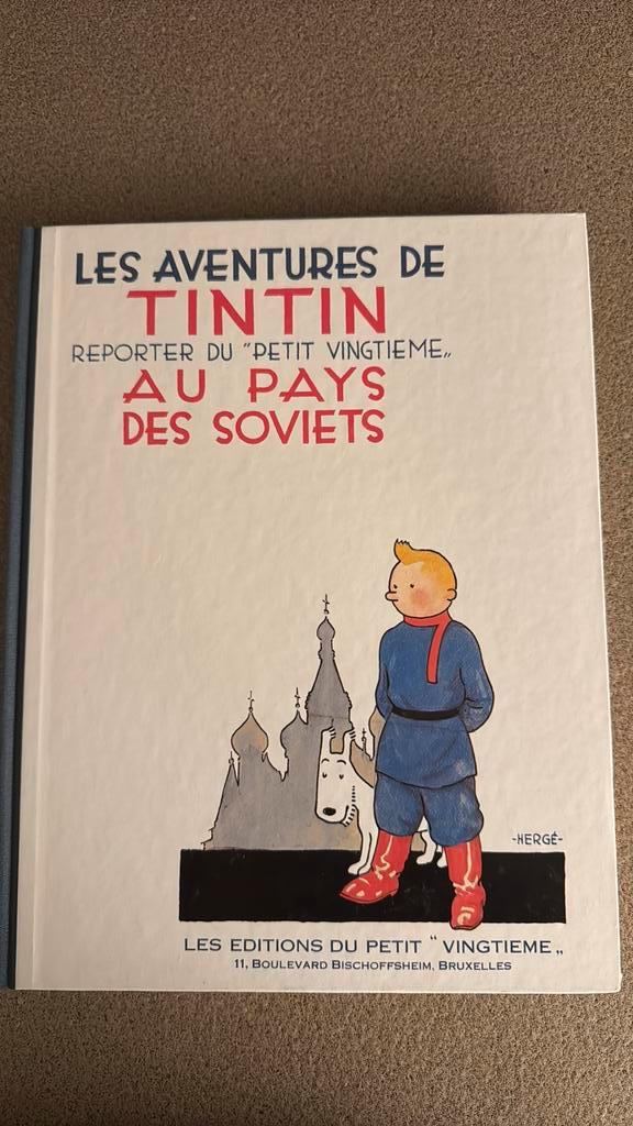 Les aventures de TINTIN « au pays des soviets », Livres, BD, Comme neuf, Enlèvement