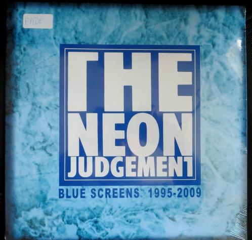 The Neon Judgement Blue Screens 1995-2009 Ultra Clear Blue, Cd's en Dvd's, Vinyl | Rock, Nieuw in verpakking, Alternative, 12 inch