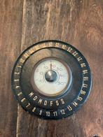 Calendrier de bureau vintage ancien avec thermomètre, Antiquités & Art, Antiquités | Bureau & Affaires, Enlèvement ou Envoi