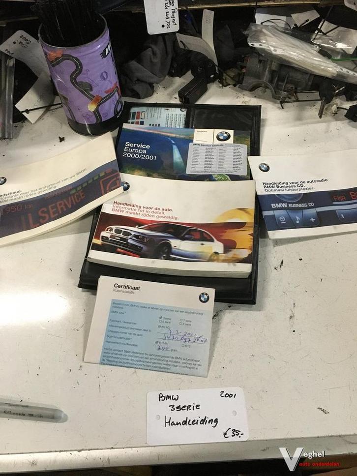 BMW 3 Serie 2001 Handleiding Instructieboekje, Auto diversen, Handleidingen en Instructieboekjes, Ophalen of Verzenden