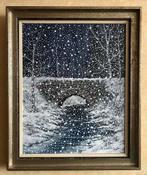 Schilderij GURIGE WINTER.  Uniek en enig exemplaar., Antiek en Kunst, Ophalen