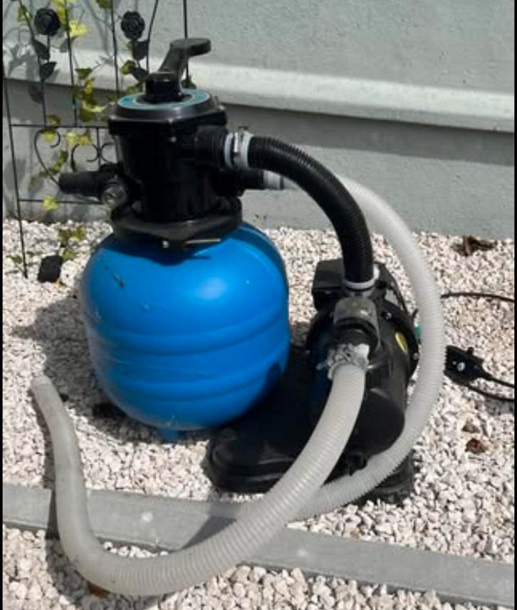 Zwembadpomp opzetzwembad, Tuin en Terras, Zwembad-toebehoren, Zo goed als nieuw, Zwembadpomp, Ophalen
