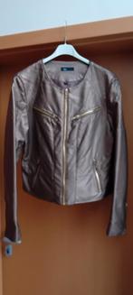 Perfecto brun doré en similicuir taille 42, Signe Nature, Enlèvement ou Envoi, Brun, Taille 42/44 (L)