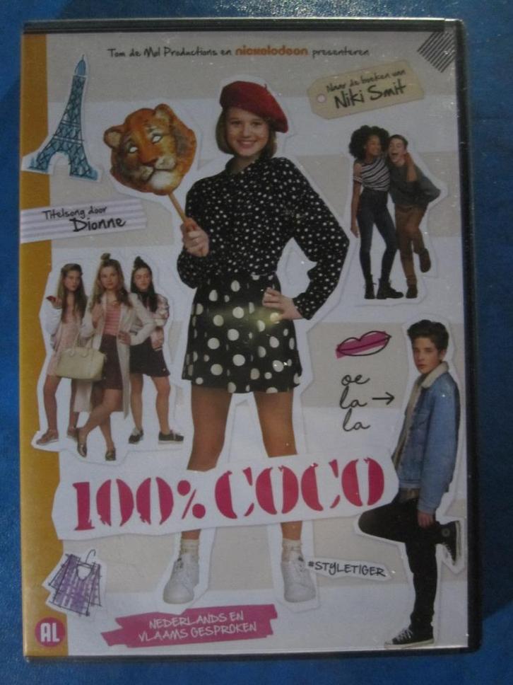 100% Coco, Cd's en Dvd's, Dvd's | Komedie, Zo goed als nieuw, Overige genres, Alle leeftijden, Ophalen of Verzenden