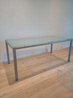 Eettafel & salontafel, Huis en Inrichting, Tafels | Eettafels, Ophalen, Gebruikt, 50 tot 100 cm, Vijf personen of meer