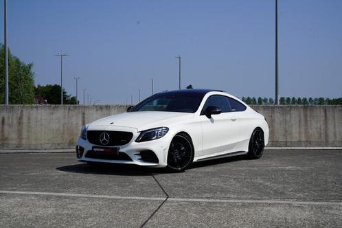 Prachtige Mercedes C180 Coupe (AMG KIT), Auto's, Mercedes-Benz, Bedrijf, Te koop, C-Klasse, 360° camera, ABS, Achteruitrijcamera