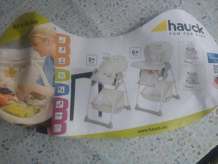 Hauck meegroeiende baby-en kinderstoel 3-in-1, Kinderen en Baby's, Kinderstoelen, Zo goed als nieuw, Meegroeistoel, Aanschuifbaar