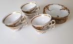 6 delig porselein koffieservies, Antiek en Kunst, Ophalen
