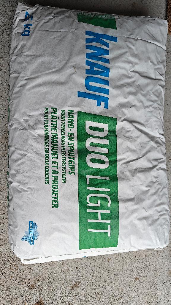 KNAUF DuoLight Hand- en spuitgips, Diensten en Vakmensen, Stukadoors en Tegelzetters, Pleisterwerk