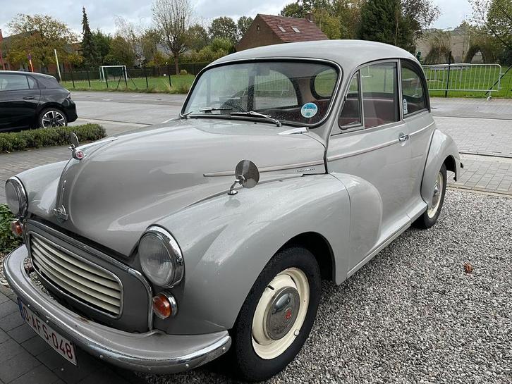 Oldtimer Morris Minor 1098cc uit 1963, Auto's, Oldtimers, Particulier, Overige merken, Benzine, Stadsauto, 3 deurs, Handgeschakeld