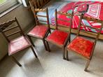 4 Vintage stoelen jaren 70, Enlèvement