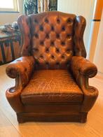 Vintage relax zetel, Ophalen, Gebruikt, Leer