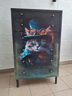 steampunk ladekast, Huis en Inrichting, Ophalen, 50 tot 100 cm, 25 tot 50 cm, Gebruikt