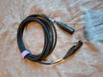 Câbles XLR 3 pin 5 mètres, Audio, Tv en Foto, Audiokabels en Televisiekabels, Ophalen of Verzenden, Zo goed als nieuw