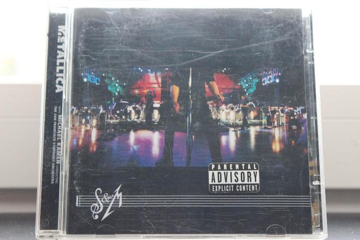 2CD METALLICA LIVE + MICHAEL KAMEN / ALS NIEUW, Cd's en Dvd's, Cd's | Hardrock en Metal, Ophalen of Verzenden
