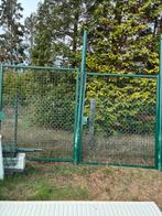 Poort groen met alle toebehoren, Tuin en Terras, Ophalen, Zo goed als nieuw