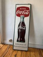 Rare Plaque Émaillée COCA-COLA 1961 - Émaillerie Belge, Collections, Enlèvement, Utilisé, Panneau publicitaire