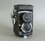 Yahica – C 6x6 camera met lederen paradetas, Verzenden, Zo goed als nieuw, Spiegelreflex, Overige Merken