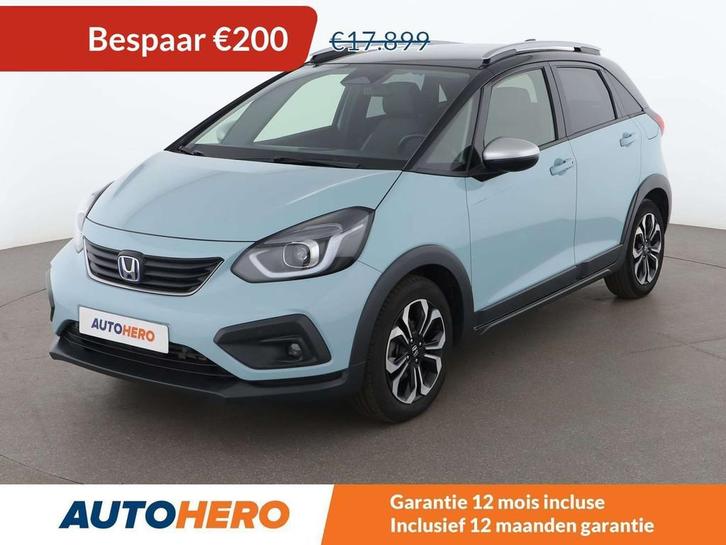 Honda Jazz 1.5 i-MMD Hybrid Crosstar Executive (bj 2020), Auto's, Honda, Te koop, Jazz, ABS, Achteruitrijcamera, Adaptive Cruise Control