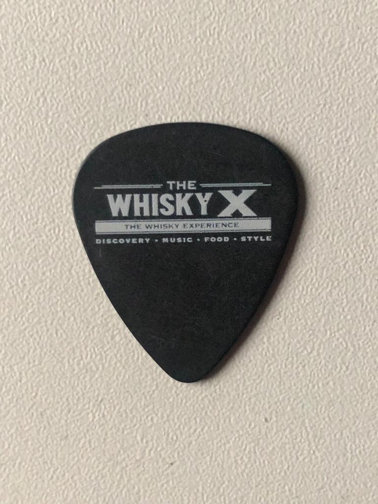 Metallica blackened whiskey X ultra rare plectrum, Ophalen of Verzenden, Zo goed als nieuw
