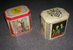 4 vintage blikken “Koning Boudewijn en Koningin Fabiola, Ophalen of Verzenden, Overige typen