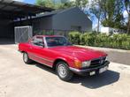 Mercedes SL 350 R107, Auto's, Automaat, Zwart, Cabriolet, 2 deurs