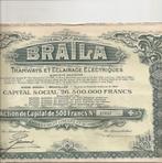 Braïla - 1929, 1920 à 1950, Action, Enlèvement ou Envoi