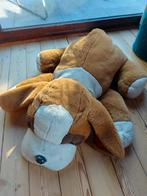 Grote pluchen hond 90cm, Kinderen en Baby's, Speelgoed | Knuffels en Pluche, Ophalen, Hond
