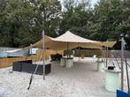 Stretch tent 10 x 7.5 meter, Tuin en Terras, Partytenten, Ophalen, Zo goed als nieuw